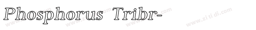 Phosphorus Tribr字体转换